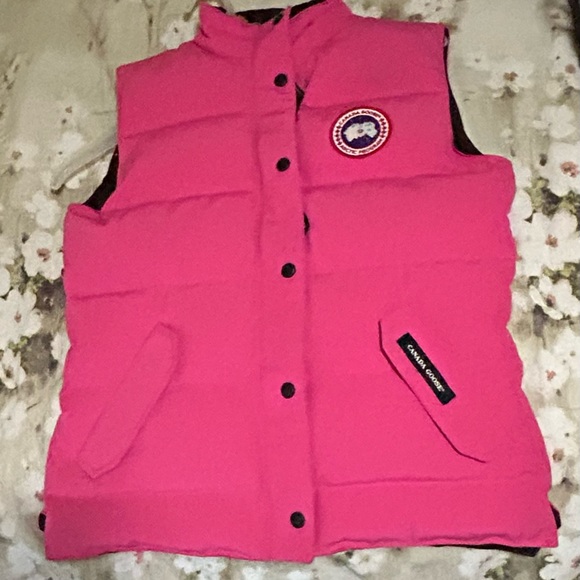 Canada Goose Jackets & Coats Womens M Canada Goose Vest Pink With
